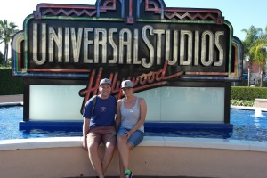 Outside Universal Studios