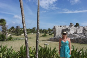 Me at the Tulum Ruins