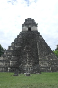 Temple number 1 in Tikal! He has a twin directly opposite.