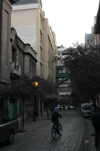 Paris-London Street in Santiago City