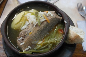 Traditional Chilean soup